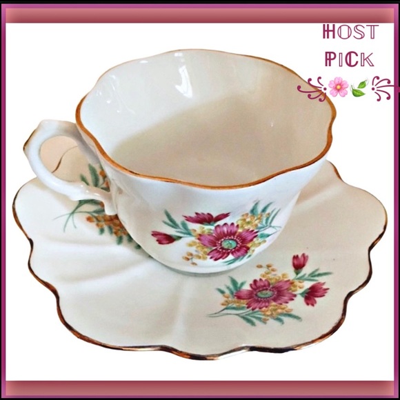 Royal Imperial Other - SOLD VINTAGE ROYAL IMPERIAL BONE CHINA TEA CUP & SAUCER